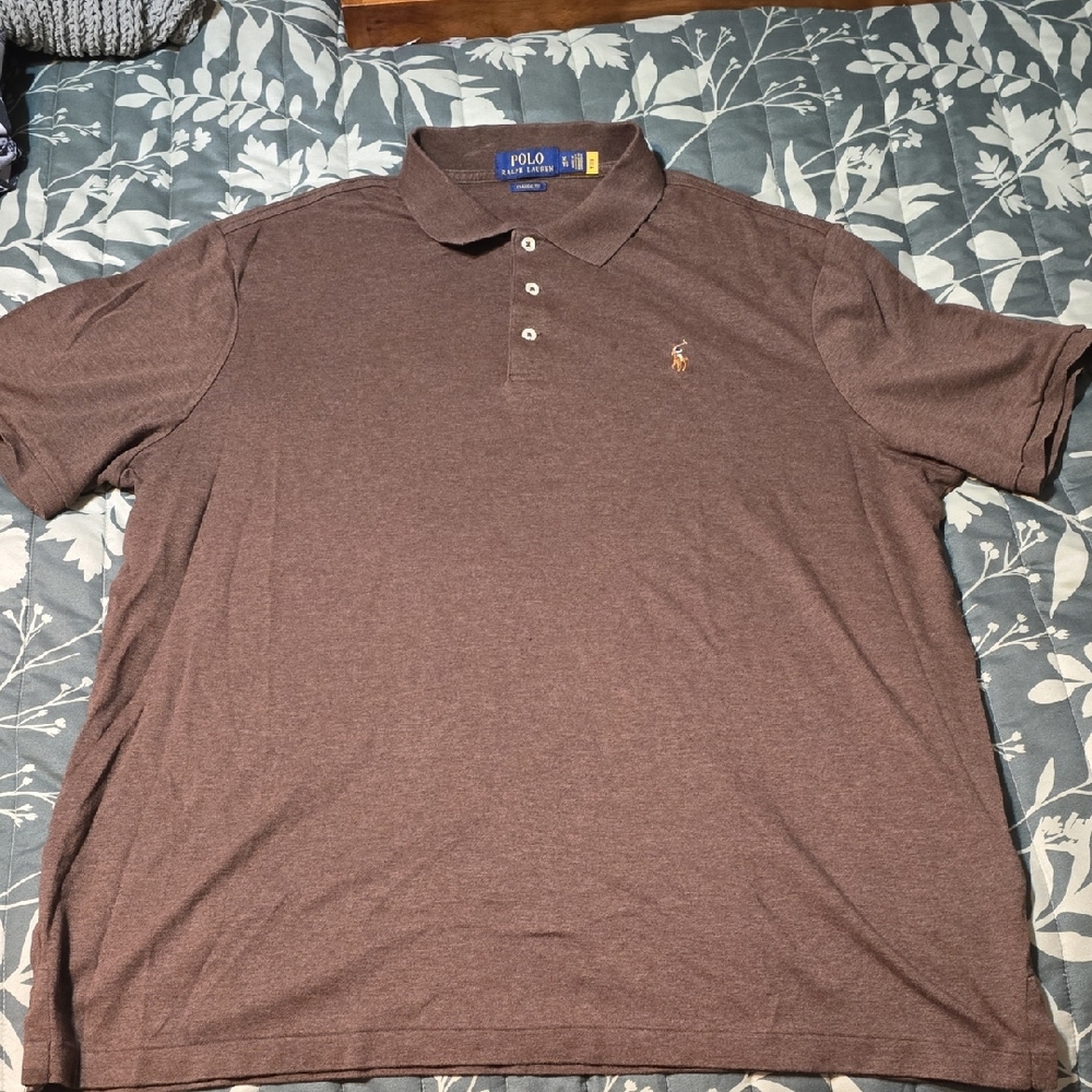 Polo by Ralph Lauren Brown Men's Shirt